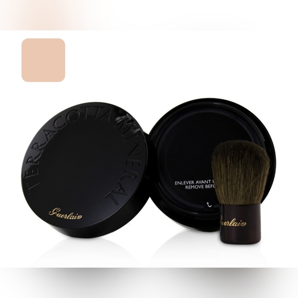 New Guerlain Terracotta Mineral Flawless Bronzing Powder # 01 Light - Picture 2 of 5
